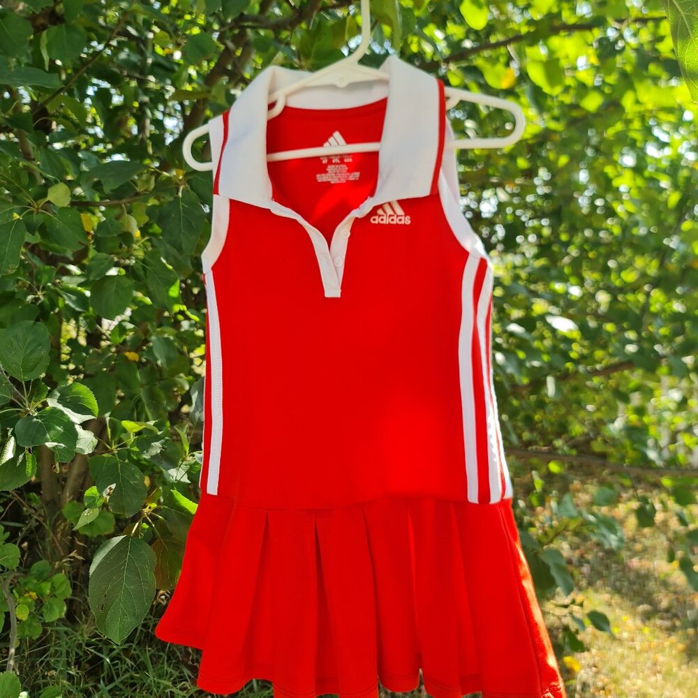 Adidas girls Tennis Dress . Hard to find design
